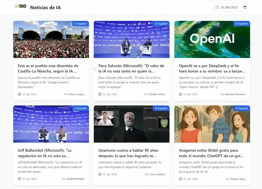 Newsletter generada con noticias de IA extraídas con Firecrawl y n8n