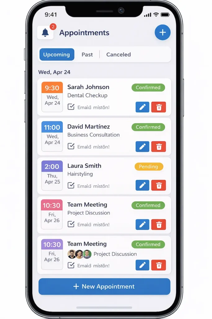 Ejemplo de aplicación no-code conectada con n8n para automatización e IA