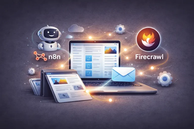 Scraping con IA + n8n + Firecrawl