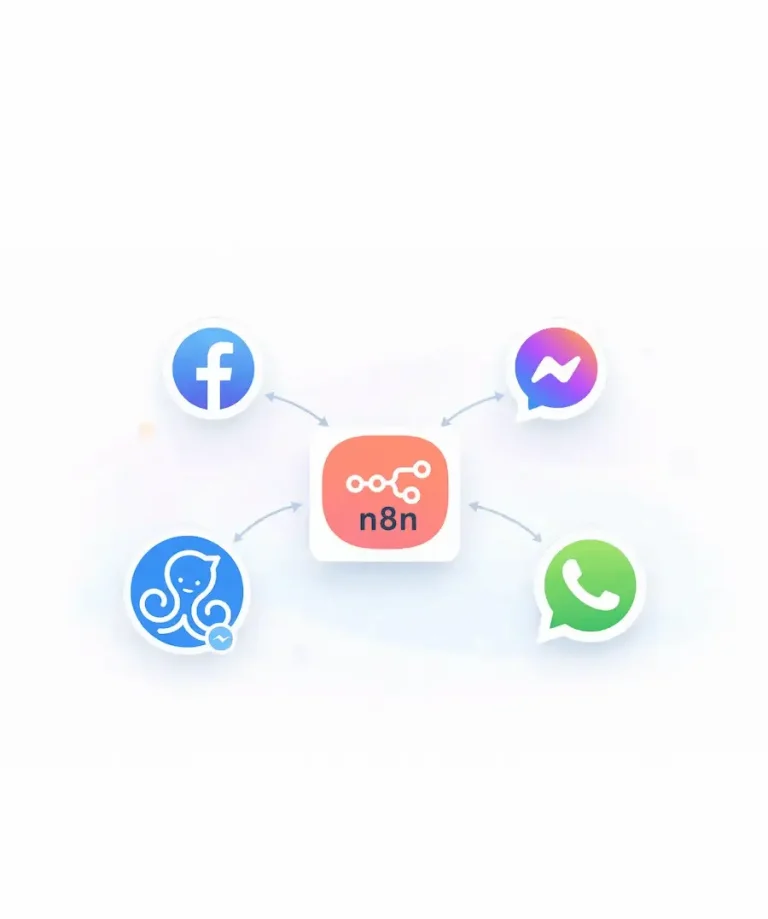 Facebook e Instagram Messenger + n8n