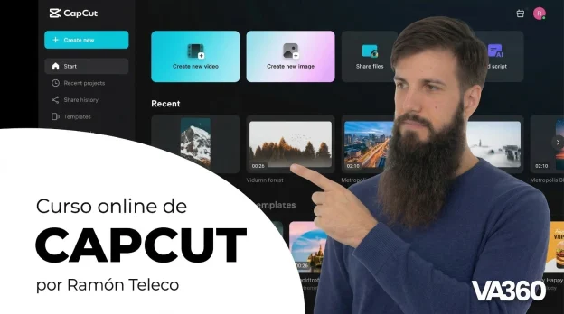 Curso de Capcut por Ramon Teleco
